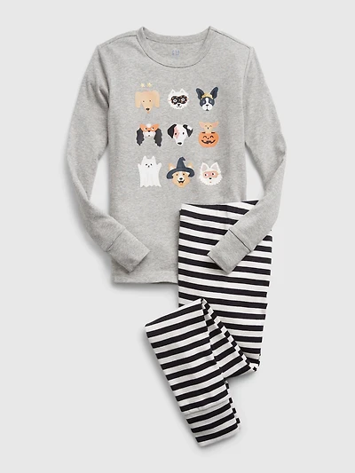 Kids Organic Cotton Dog PJ Set