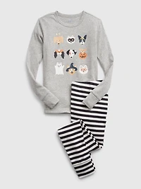 Kids Organic Cotton Dog PJ Set