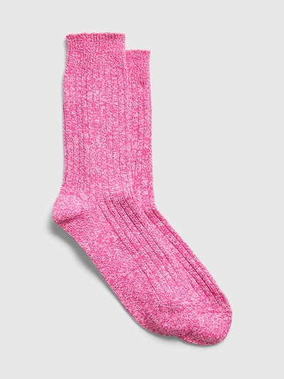 Marled Boot Socks