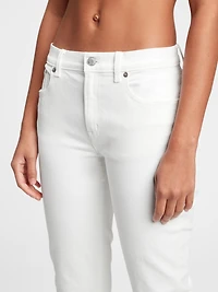 Mid Rise Girlfriend Jeans with Washwell