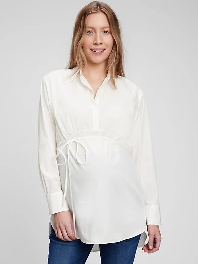 Maternity Popover Shirt