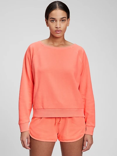 Vintage Soft Relaxed Boatneck Sweatshirt