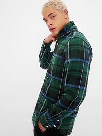 Organic Cotton Midweight Flannel Shirt