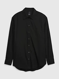 Organic Cotton Poplin Big Shirt
