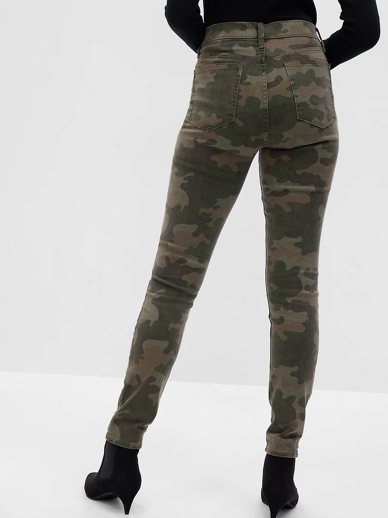 High Rise True Skinny Jeans