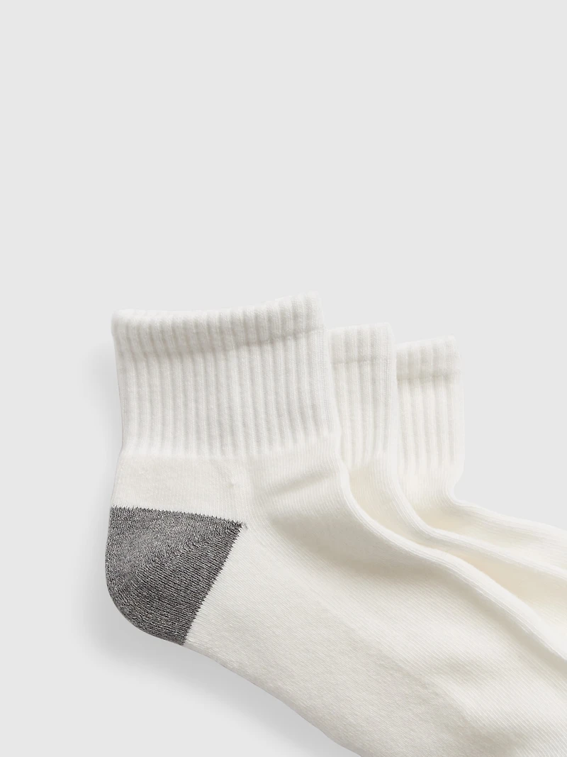 Quarter Crew Socks (3-Pack