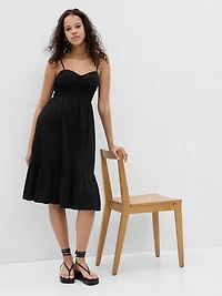 Sweetheart Corset Midi Dress