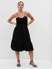 Sweetheart Corset Midi Dress