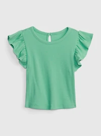 Toddler Rib Flutter Top