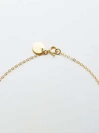 Gold Crescent Moon Necklace