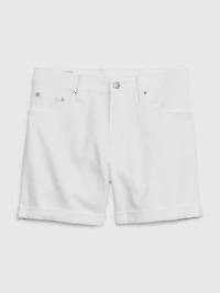 5" Mid Rise Girlfriend Shorts