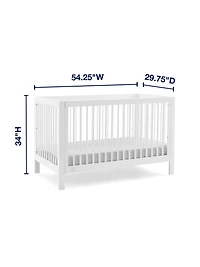 babyGap Charlie Crib with Brannan Bear Bedding Bundle