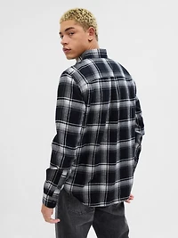 Organic Cotton Midweight Flannel Shirt