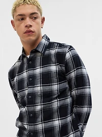Organic Cotton Midweight Flannel Shirt