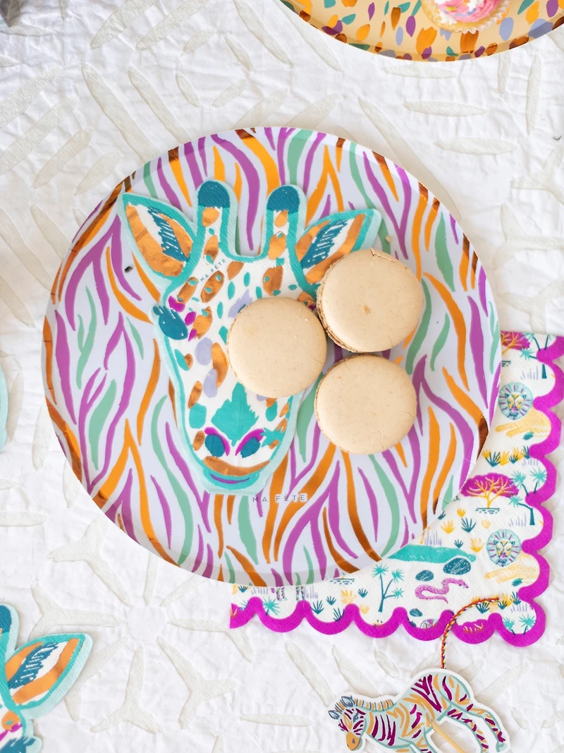 Ma Fete Safari Zebra Tabletop Mini Party Kit