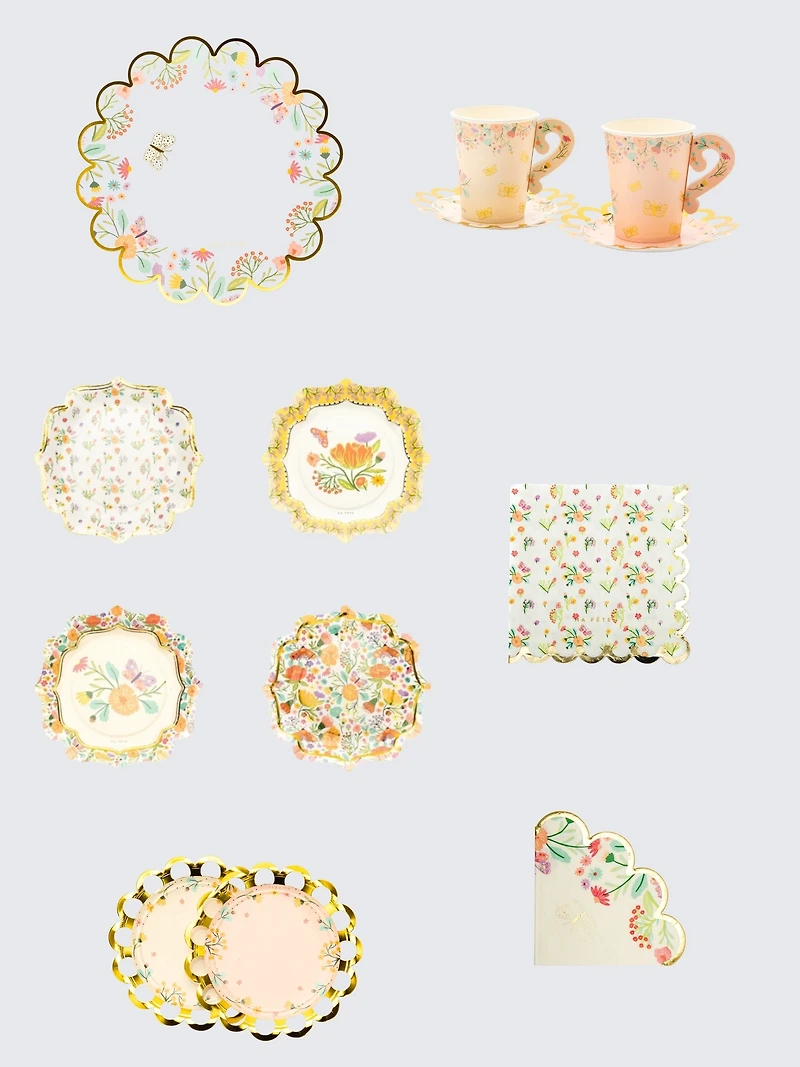 Ma Fete Tea Party Tabletop Mini Party Kit