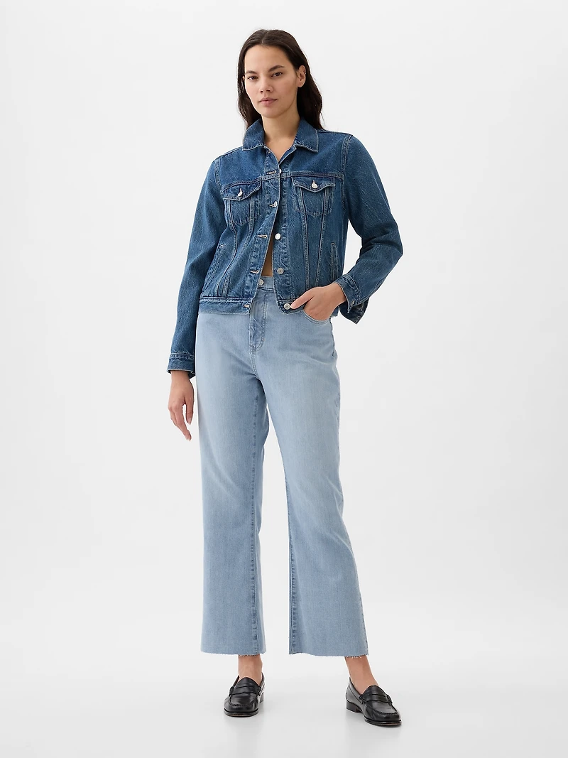 High Rise Kick Fit Jeans