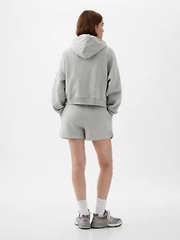 VintageSoft Crop Hoodie