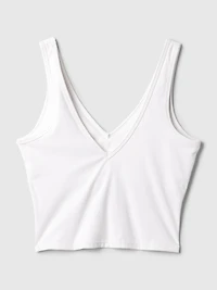 GapFit Studio Rib V-Neck Brami