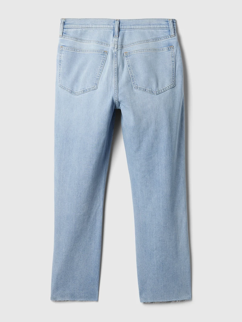 High Rise Kick Fit Jeans