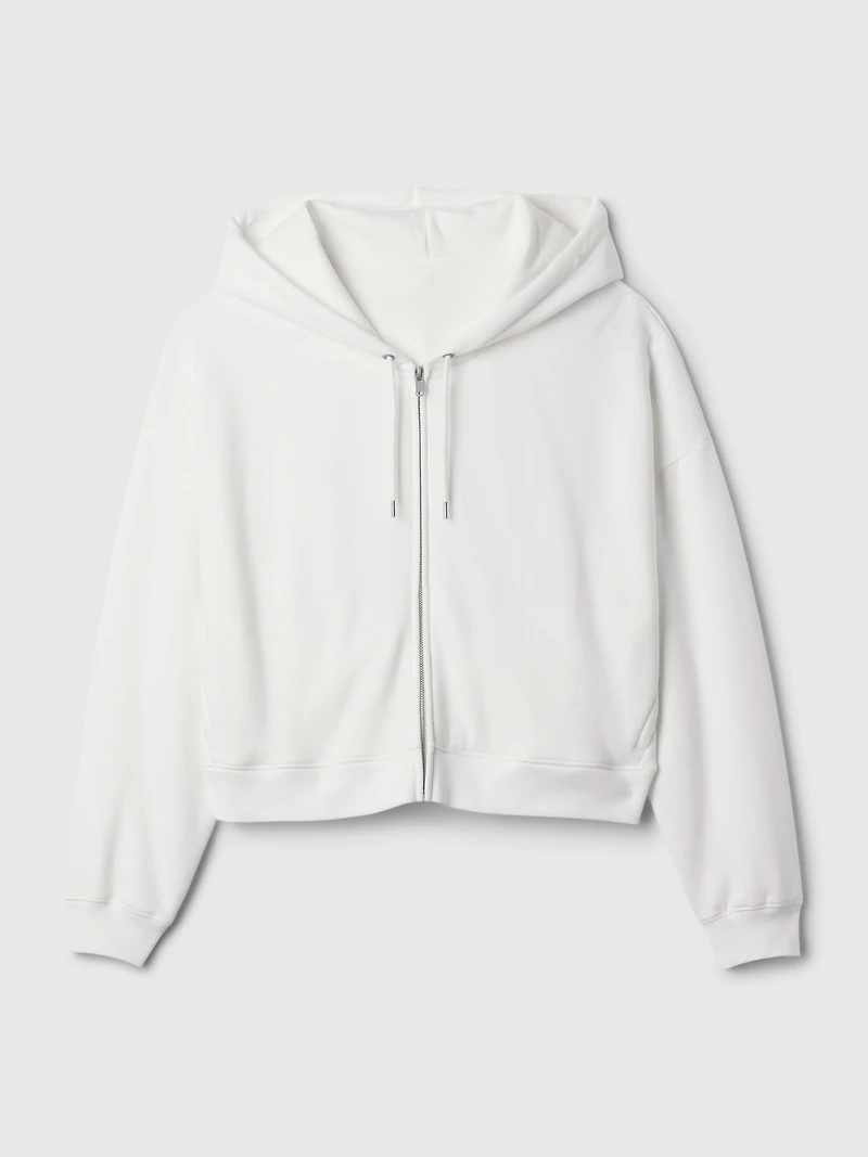 VintageSoft Crop Hoodie