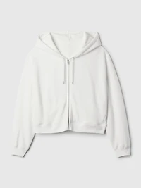 VintageSoft Crop Hoodie