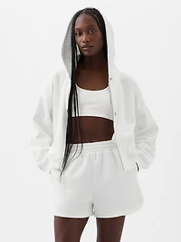 VintageSoft Crop Hoodie