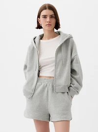 VintageSoft Crop Hoodie