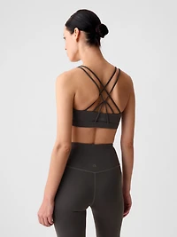 GapFit Power Medium Impact Strappy Sports Bra
