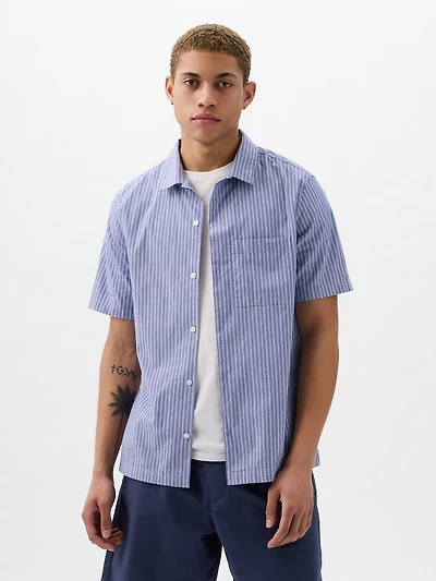 Resort Poplin Shirt in Standard Fit