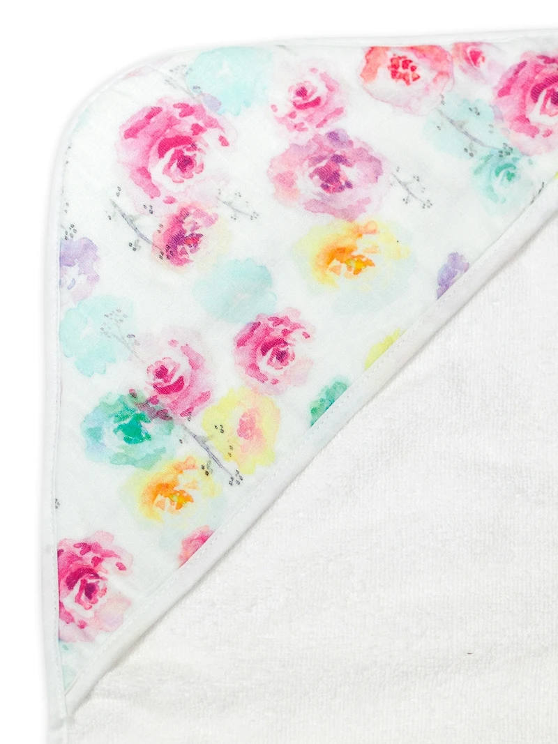 Honest Baby Clothing Two Pack Organic Cotton Hooded Towels