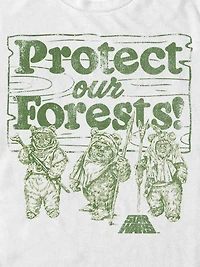 Star Wars Protect Our Forests Graphic Tee