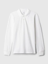 Kids Organic Cotton Uniform Polo Shirt