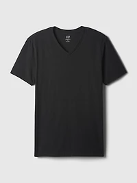 Cotton Jersey V-Neck T-Shirt