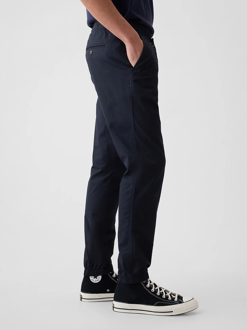 Canvas Slim Joggers