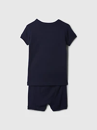 Baby & Toddler Organic Cotton Short PJ Set