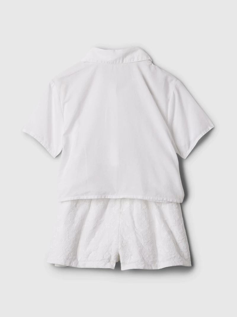Baby & Toddler Embroidered Outfit Set