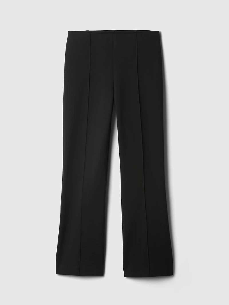 High Rise Ponte Crop Kick Pants