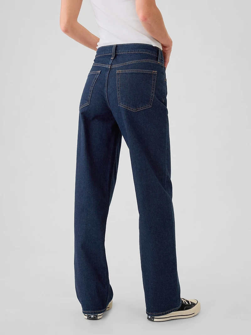Mid Rise '90s Loose Cargo Jeans