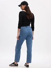 Denim Easy Cargo Joggers