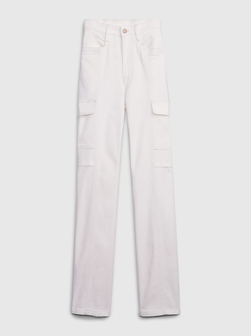 Mid Rise '90s Loose Cargo Jeans