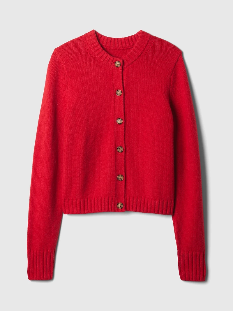 CashSoft Crop Cardigan