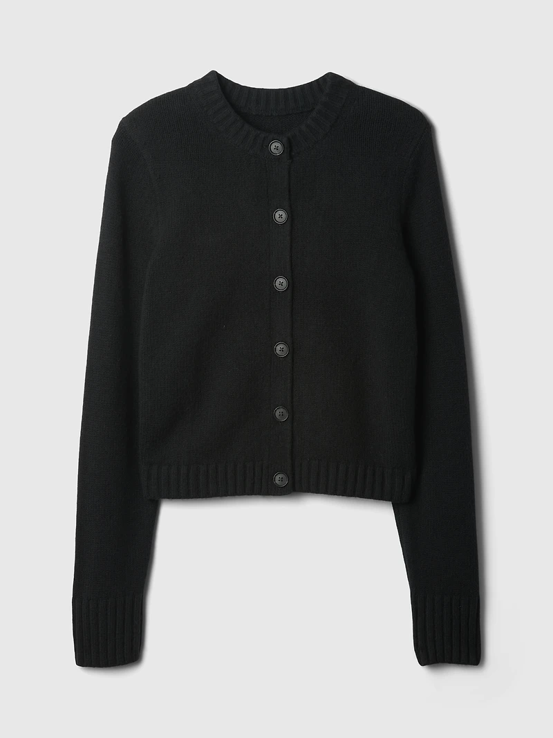 CashSoft Crop Cardigan