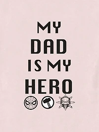 Toddler Marvel Hero Dad Graphic Tee