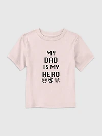 Toddler Marvel Hero Dad Graphic Tee