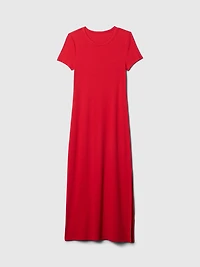 Modern Rib Maxi T-Shirt Dress