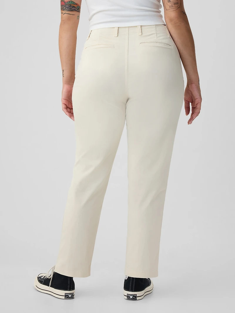 Mid Rise Downtown Khakis