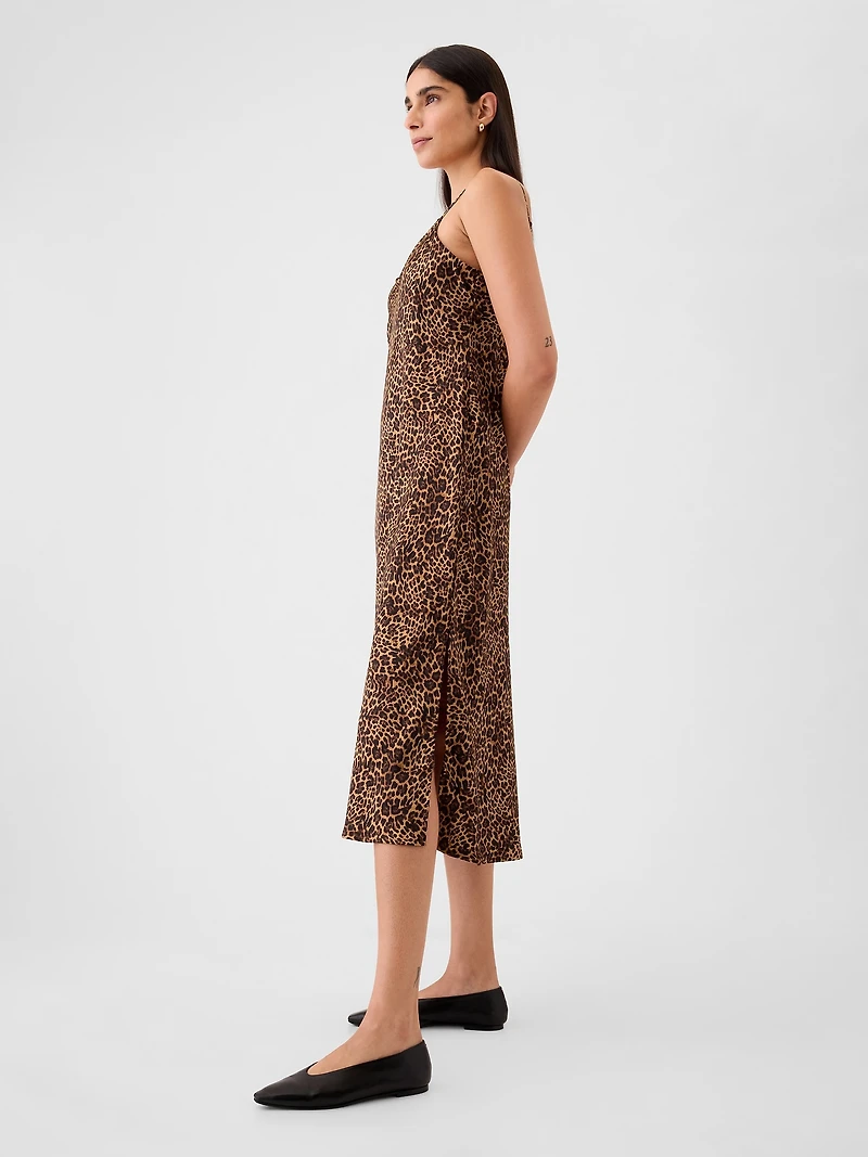 Satin Midi Dress
