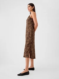 Satin Midi Dress