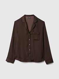 Satin PJ Shirt